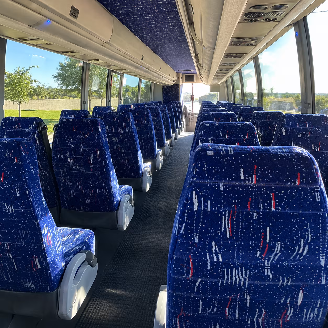alpharetta charter bus interior
