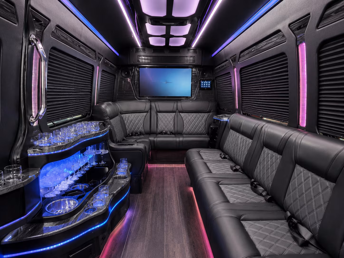 alpharetta employee transportation onboard seating