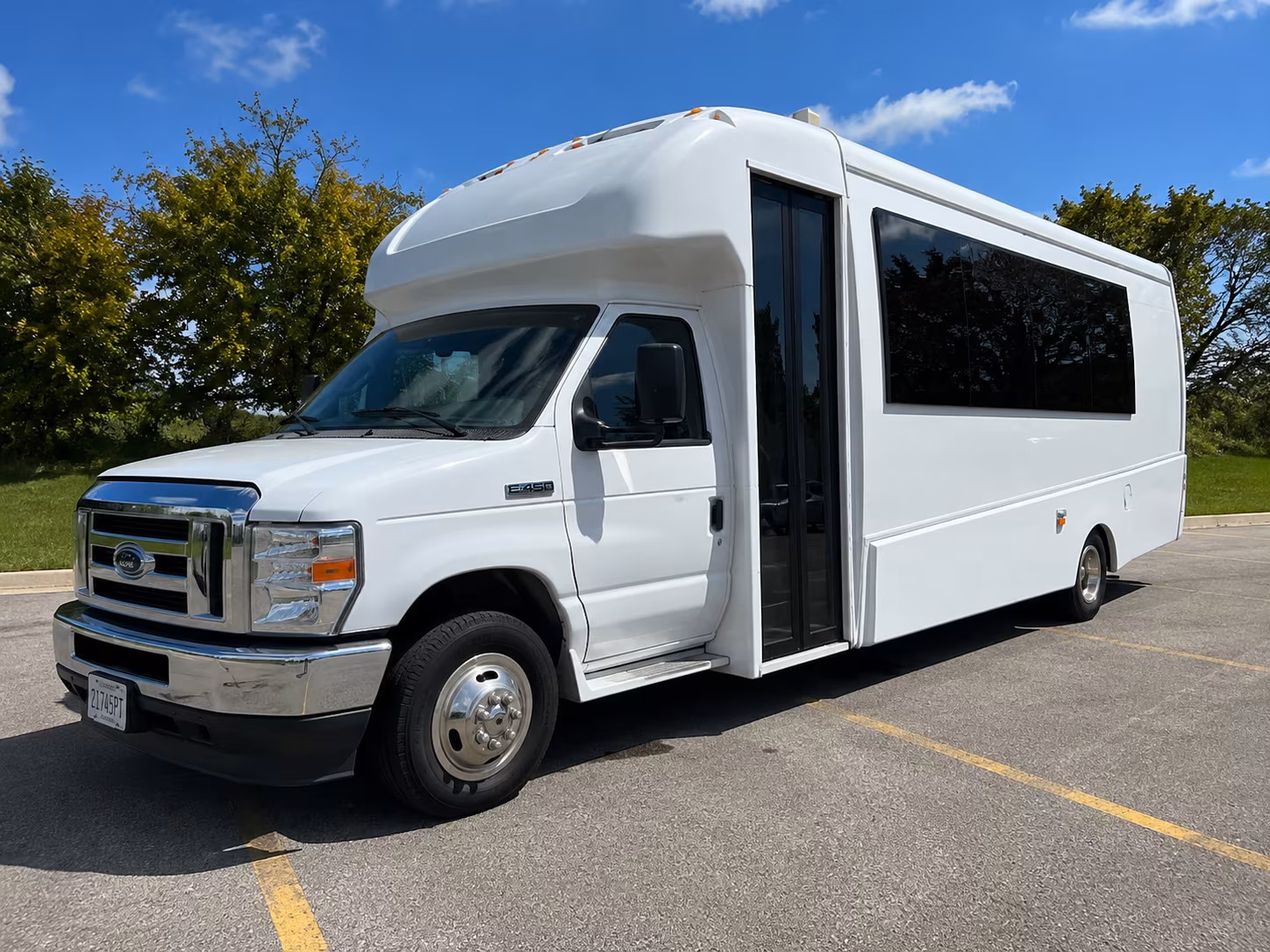 alpharetta party bus booking step 1