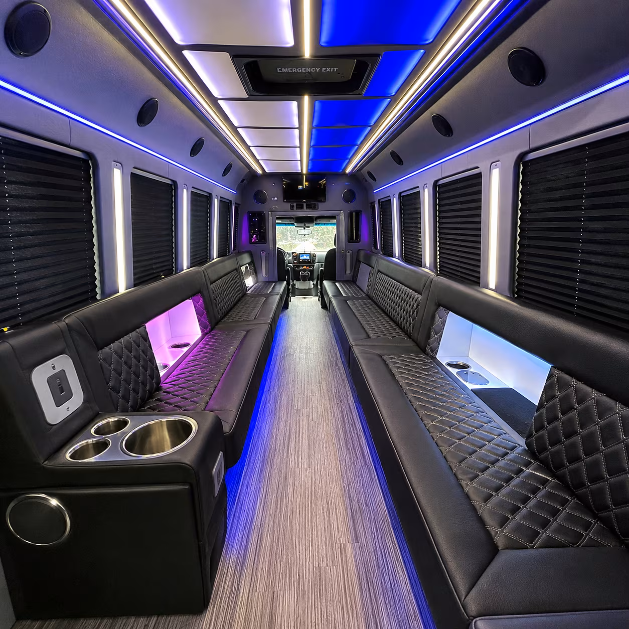 alpharetta party bus rentals inside