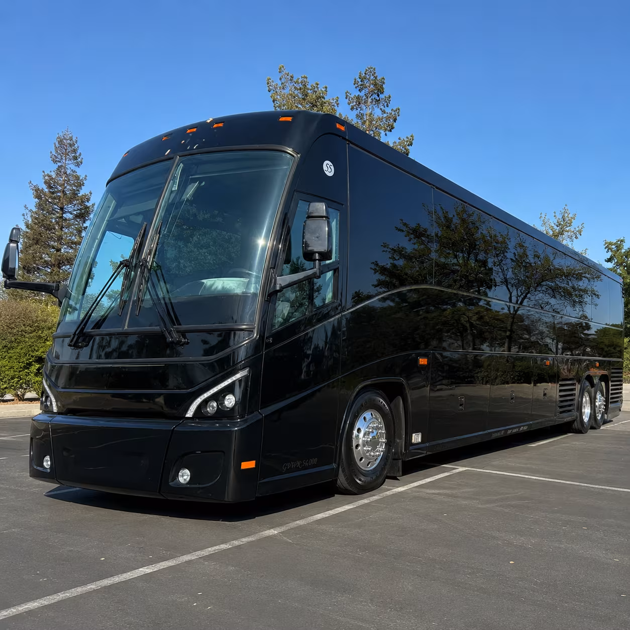 concert buses down ga 400 to state farm arena and atlanta venues